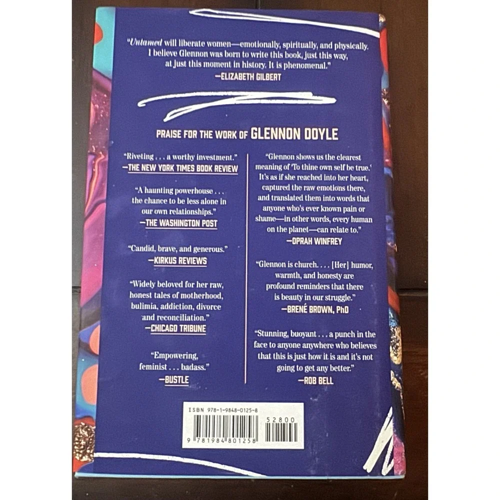 Glennon Doyle Untamed Reese's Book Club HC 2020 First Edition w/ Dust Jacket